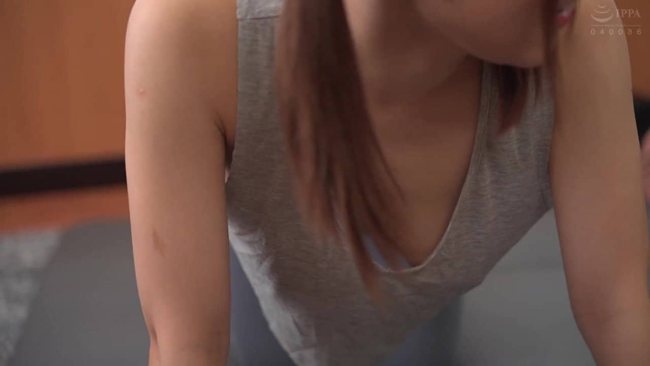 I Was Lucky Enough To Find A Nipple Slip, And I Was Looking At It Without Being Noticed, But Was It Found Out After All? ! 23 Yoga Instructor Edition backdrop