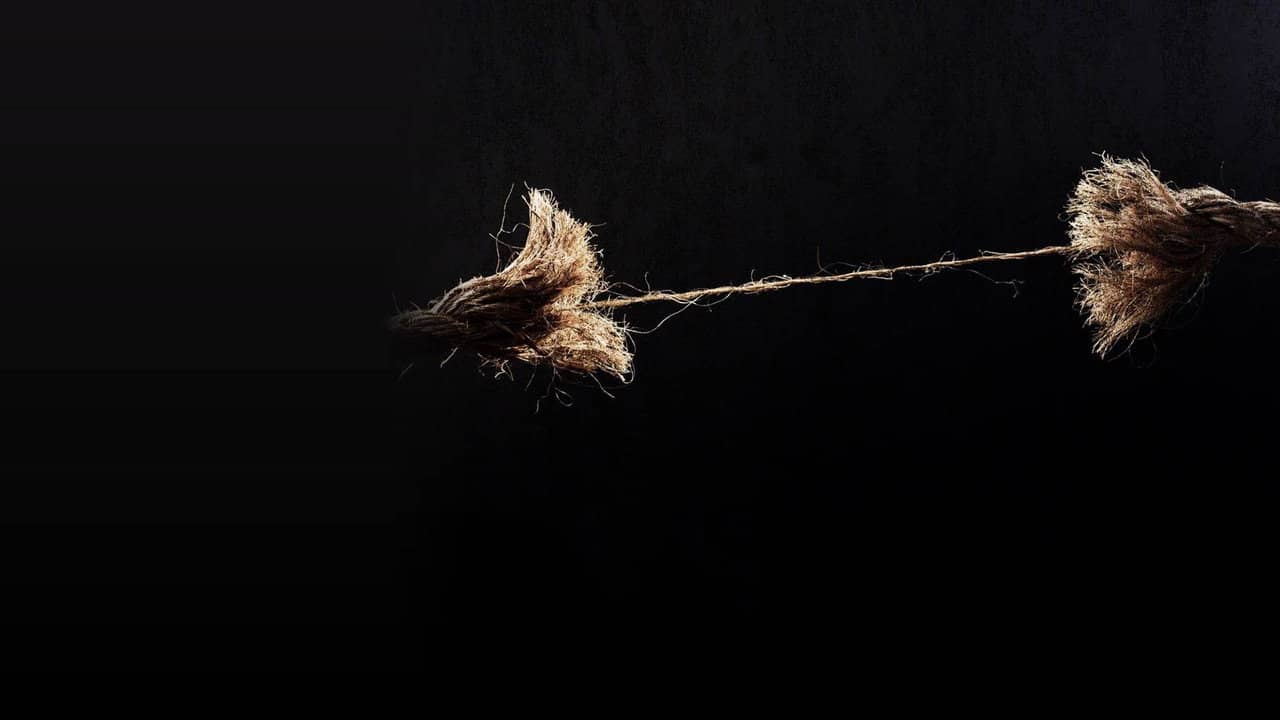 Unraveled backdrop