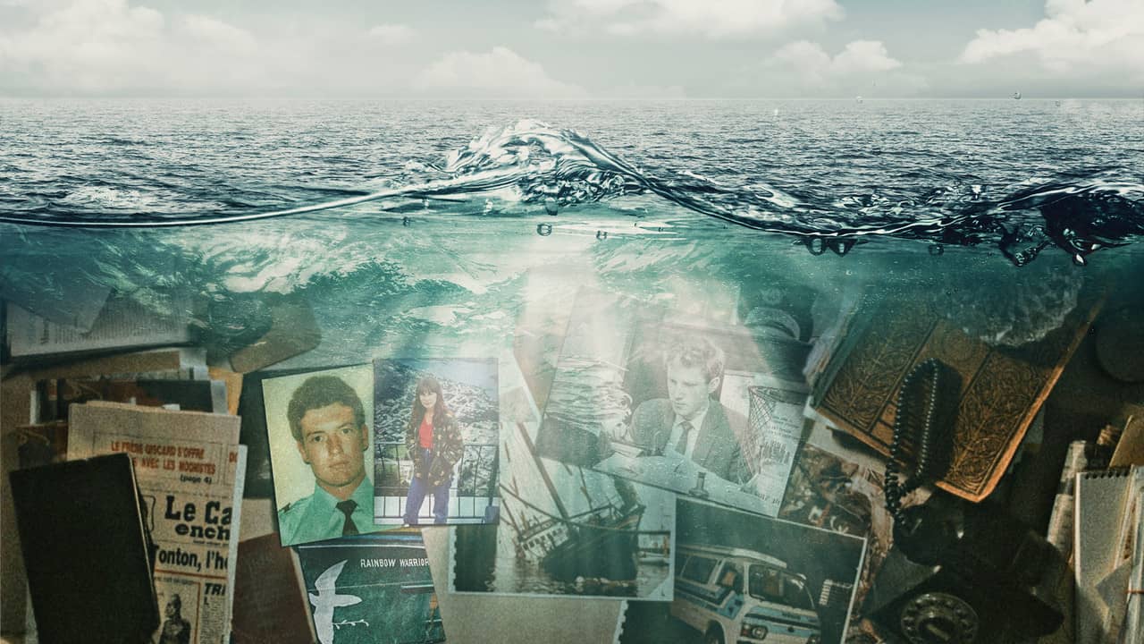 Murder in the Pacific backdrop