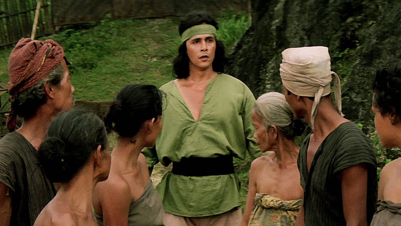 The Warrior and the Ninja backdrop