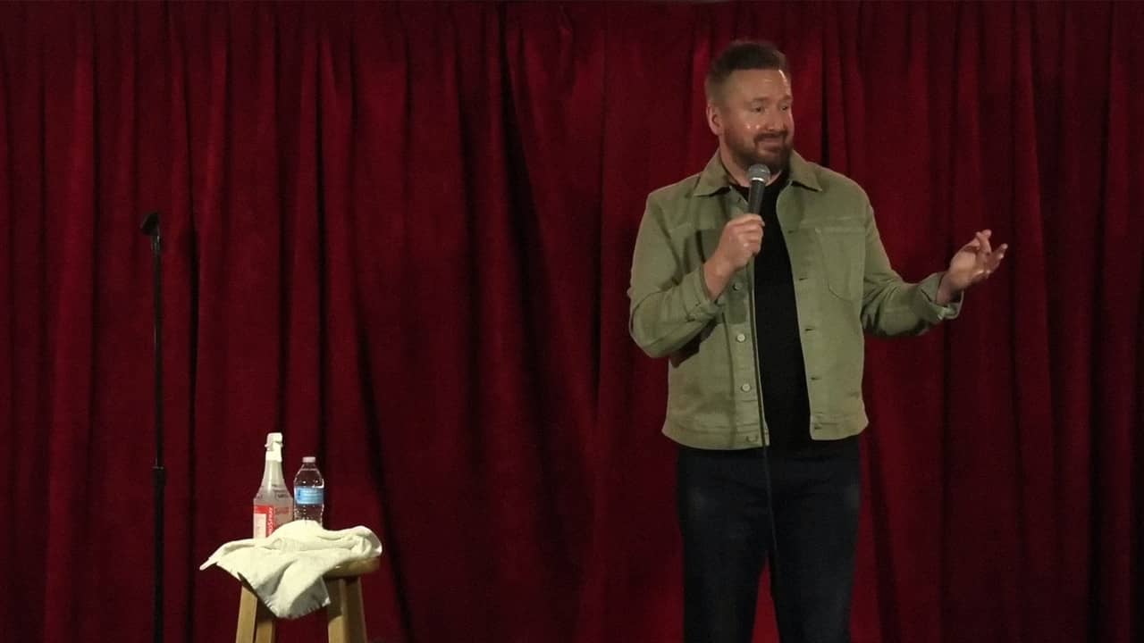 Chad Daniels: Twelfth Night backdrop