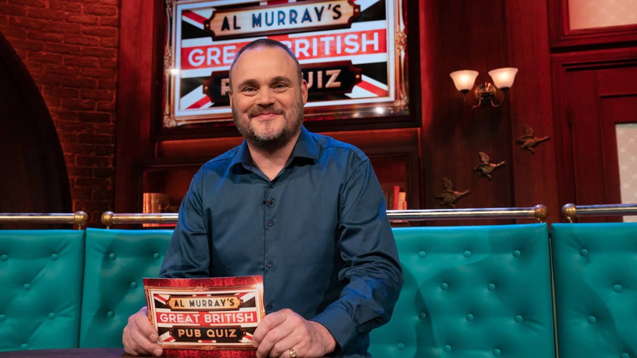 Al Murray's Great British Pub Quiz backdrop