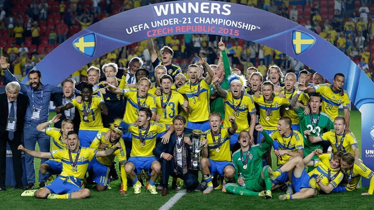 Guldsommaren - återupplev U21:s EM-guld backdrop