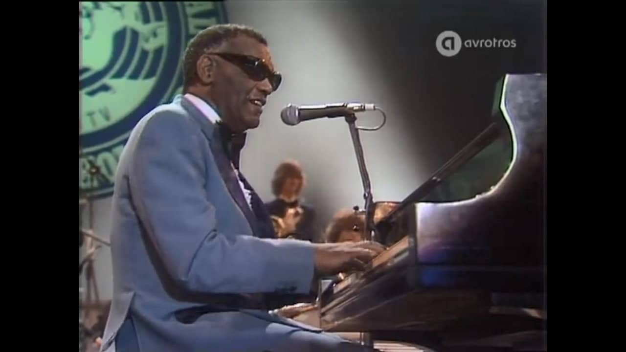 Ray Charles At The North Sea Jazz Festival backdrop