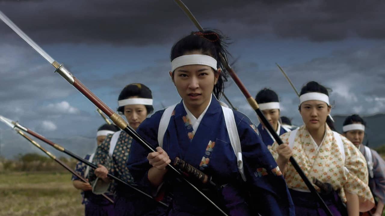 Samurai Warrior Queens backdrop