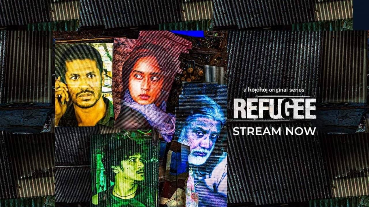 Refugee backdrop