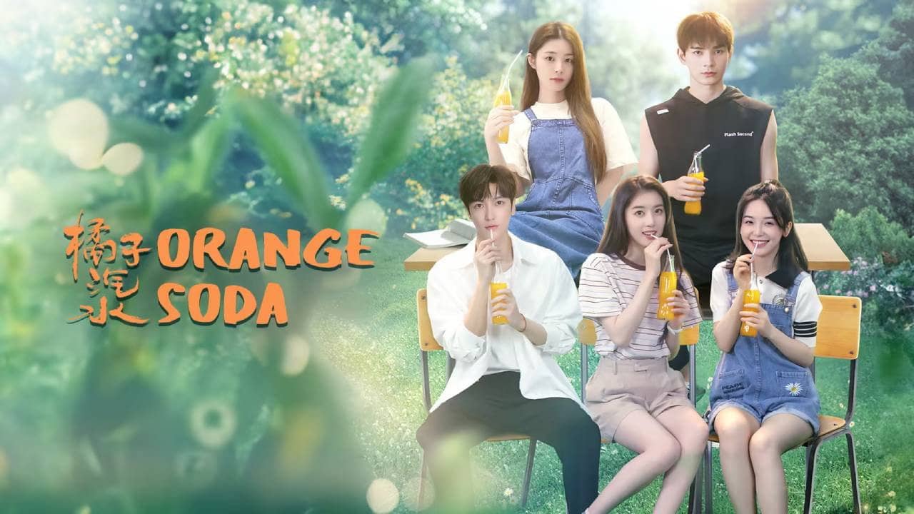 Orange Soda backdrop