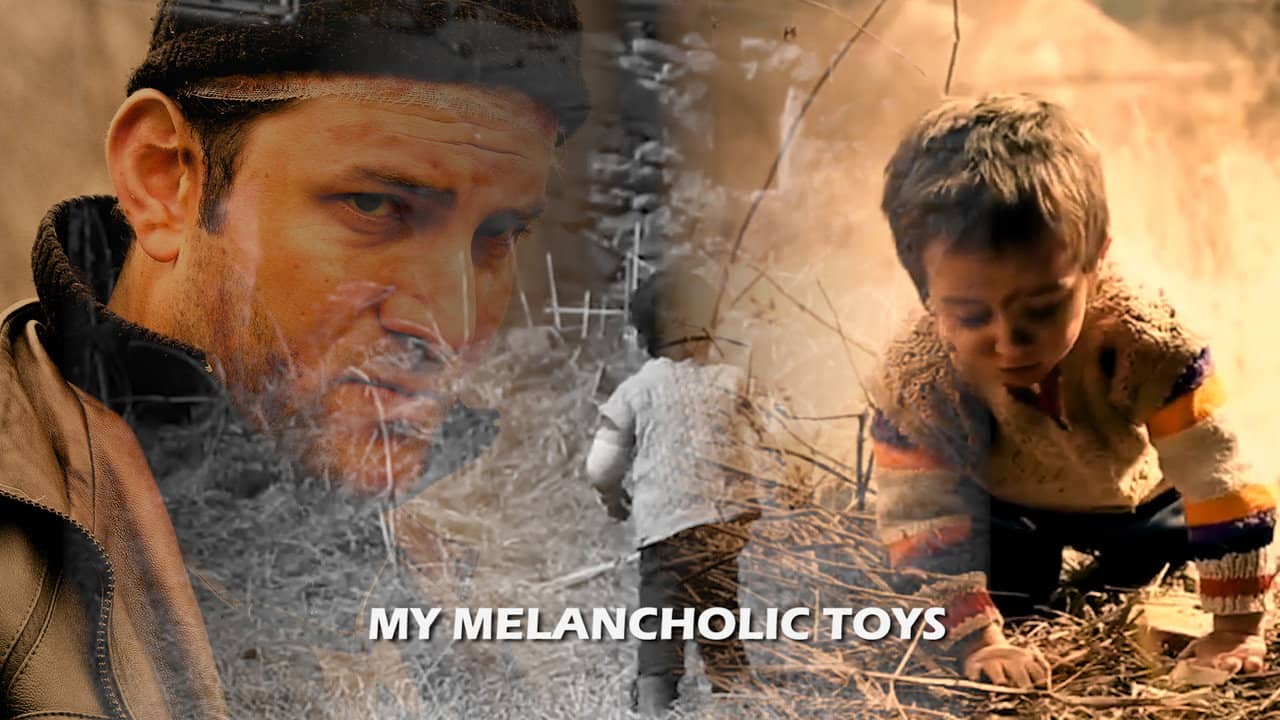 My melancholic Toys backdrop