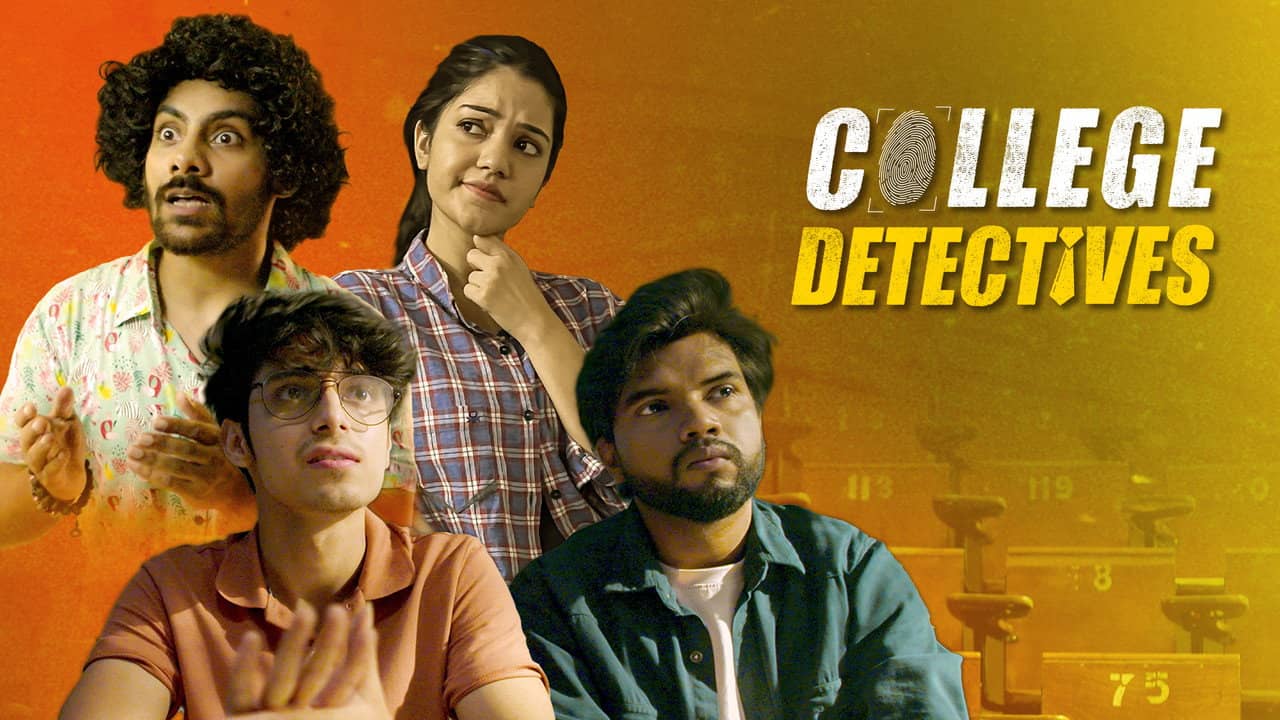 College Detectives backdrop