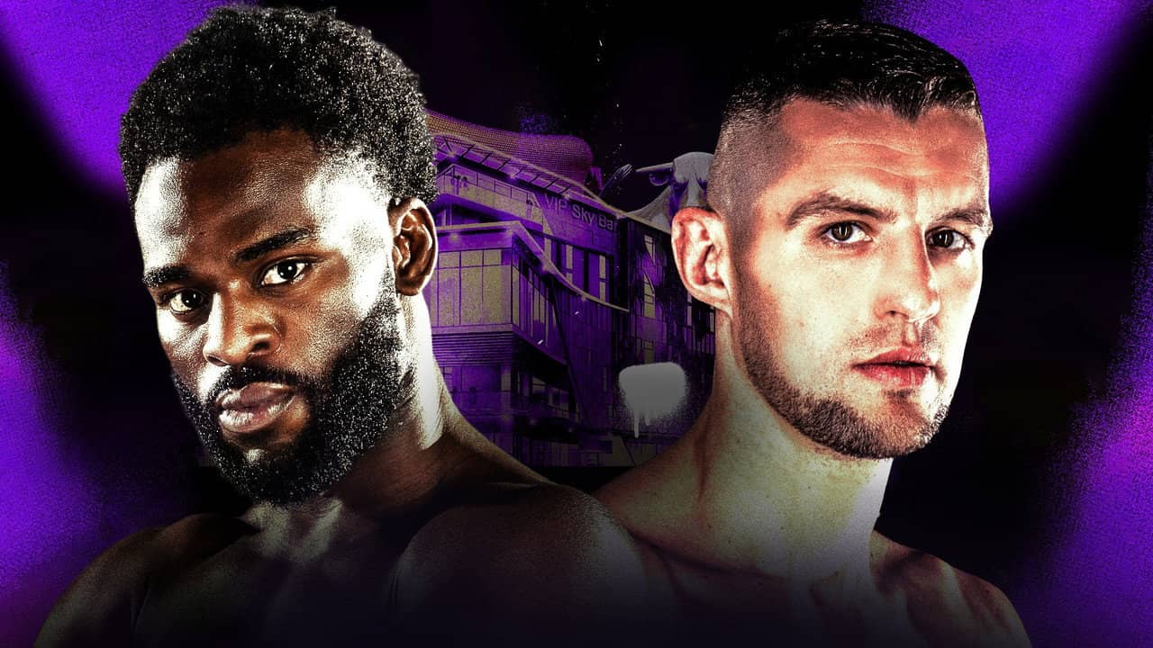 Joshua Buatsi vs. Pawel Stepien backdrop