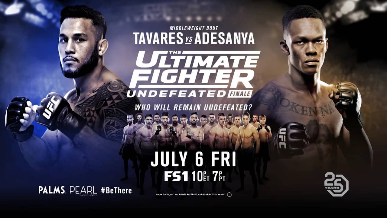 The Ultimate Fighter 27 Finale backdrop