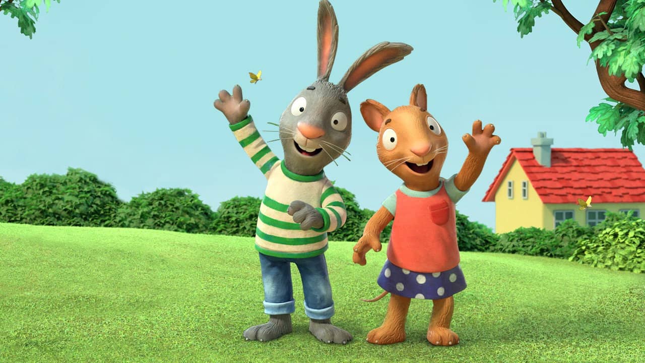 Pip and Posy backdrop