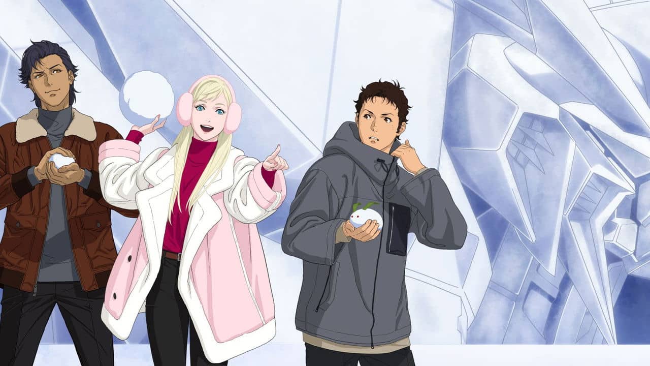 MOBILE SUIT GUNDAM HATHAWAY The Sorcery of Nymph Circe backdrop