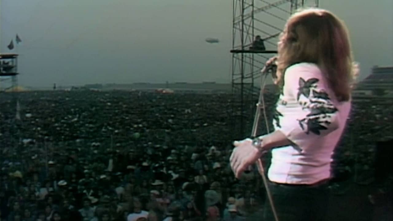 Deep Purple - California Jam 1974 backdrop