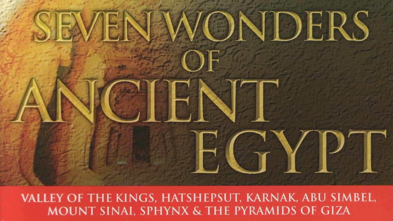 Seven Wonders of Ancient Egypt backdrop