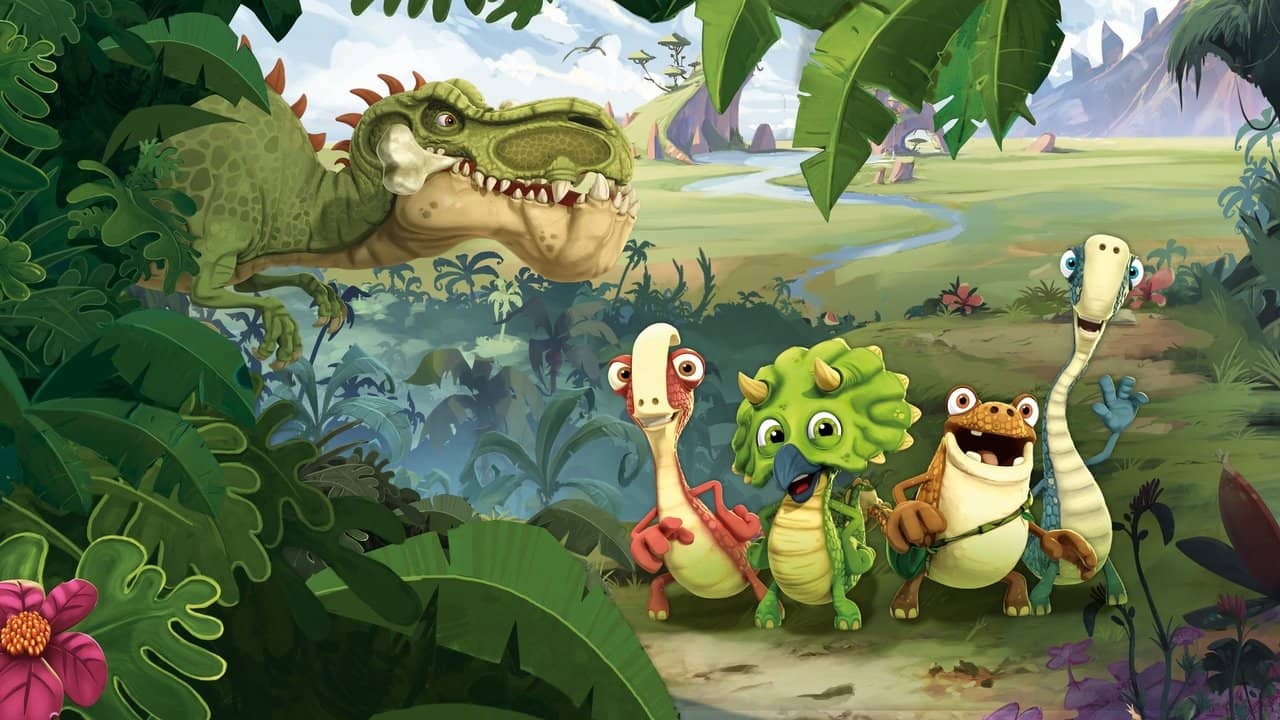 Gigantosaurus backdrop