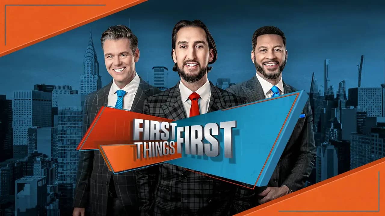 First Things First backdrop