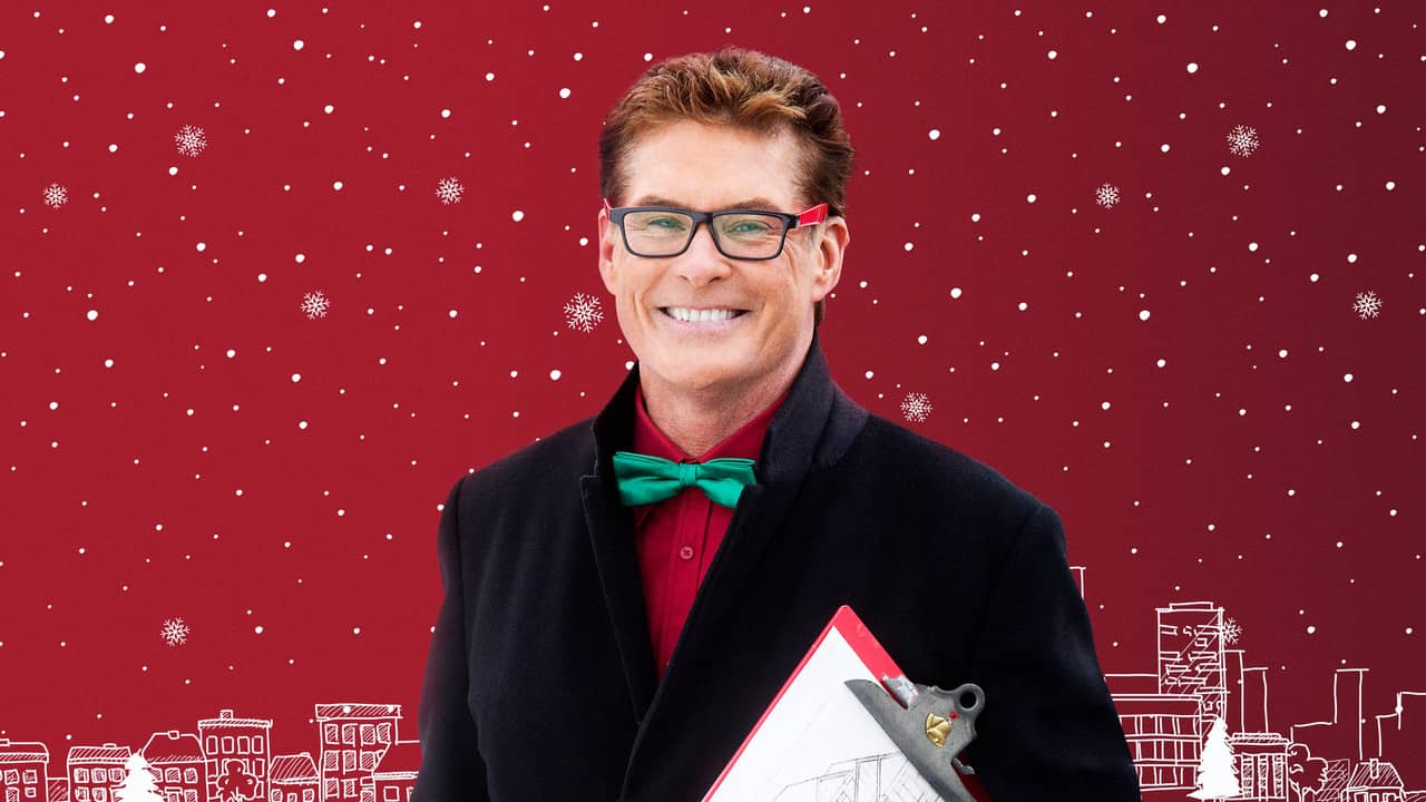 The Christmas Consultant backdrop
