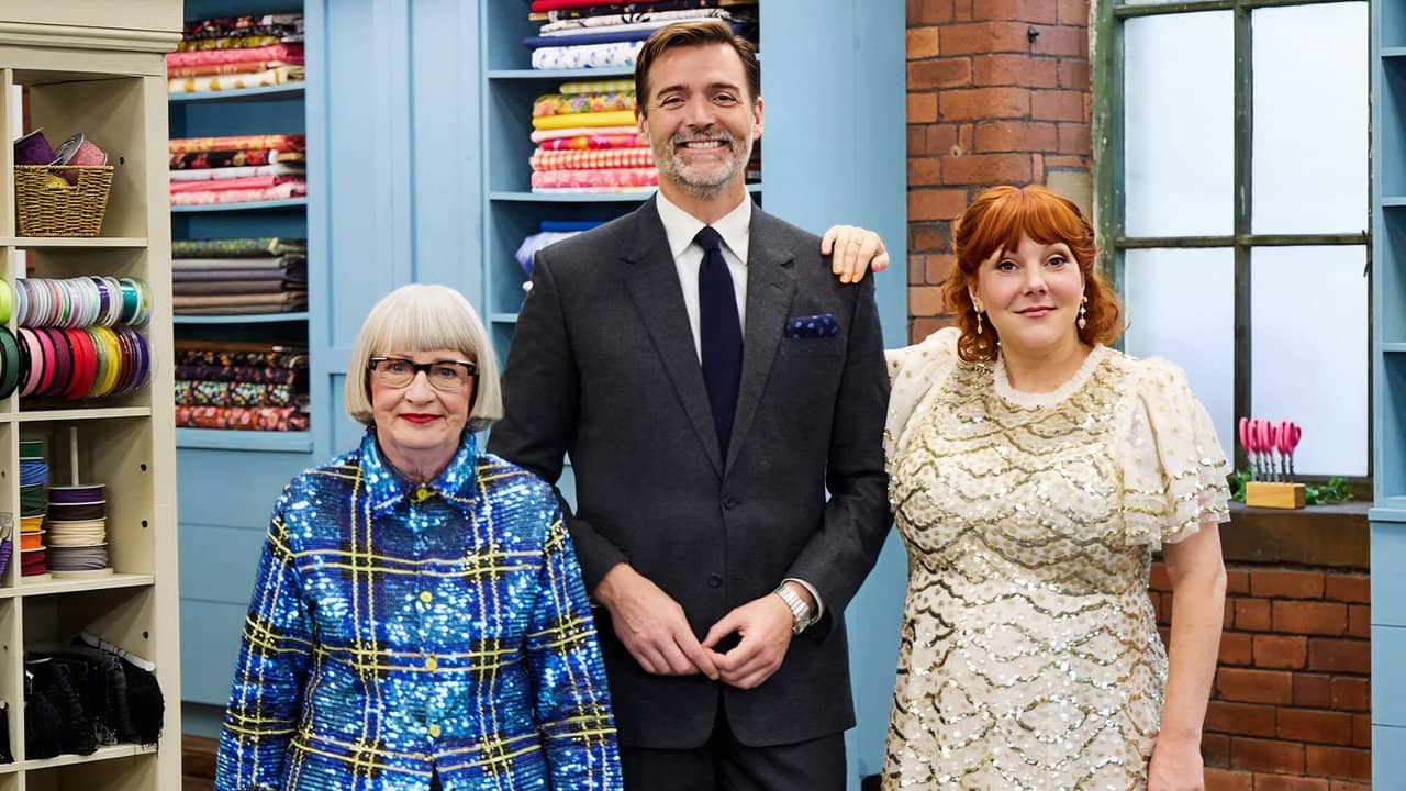 The Great British Sewing Bee backdrop