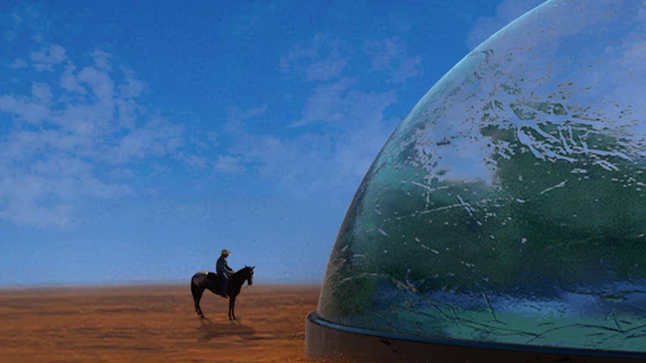 Blue Skies on Mars backdrop
