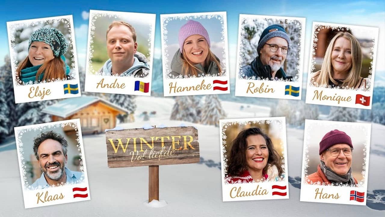 Winter vol Liefde backdrop