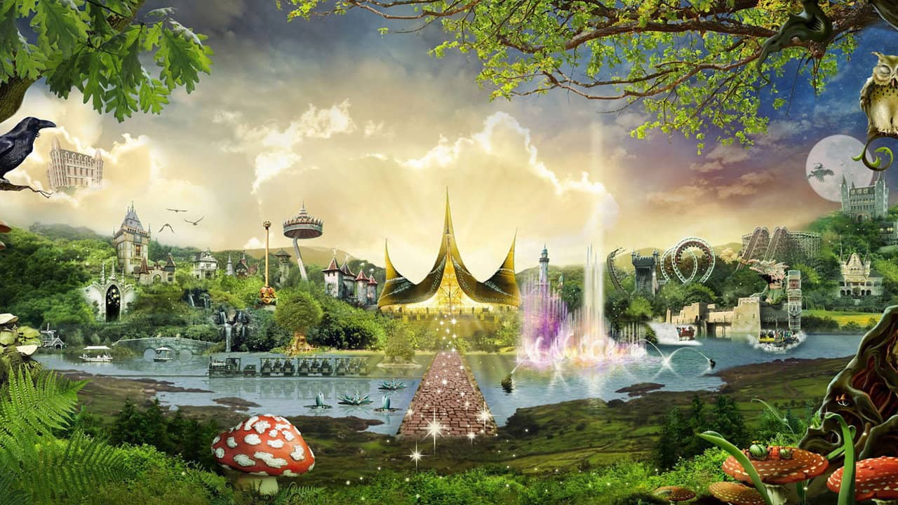 Efteling: De Magische Klok backdrop