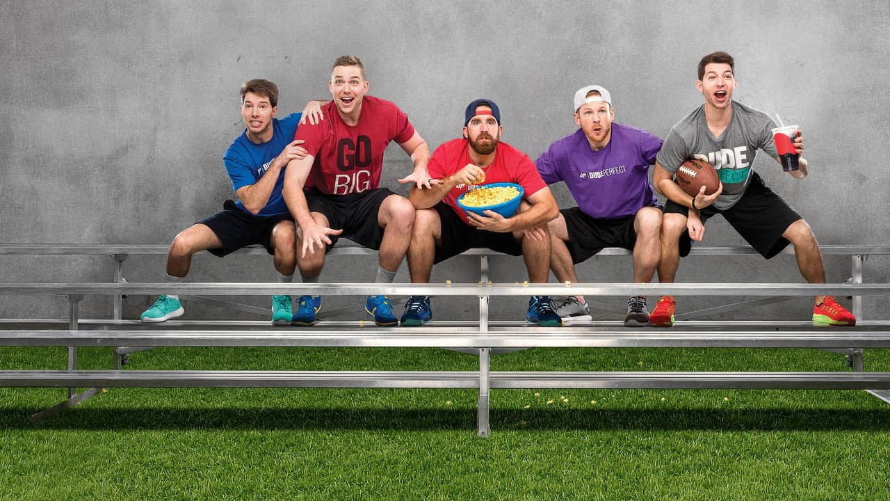 The Dude Perfect Show backdrop