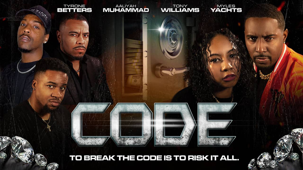 C.O.D.E. backdrop