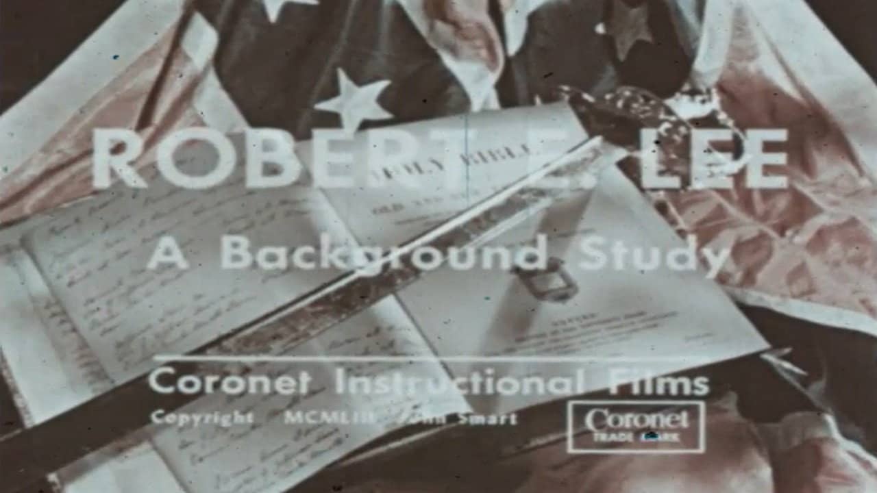 Robert E. Lee: A Background Study backdrop