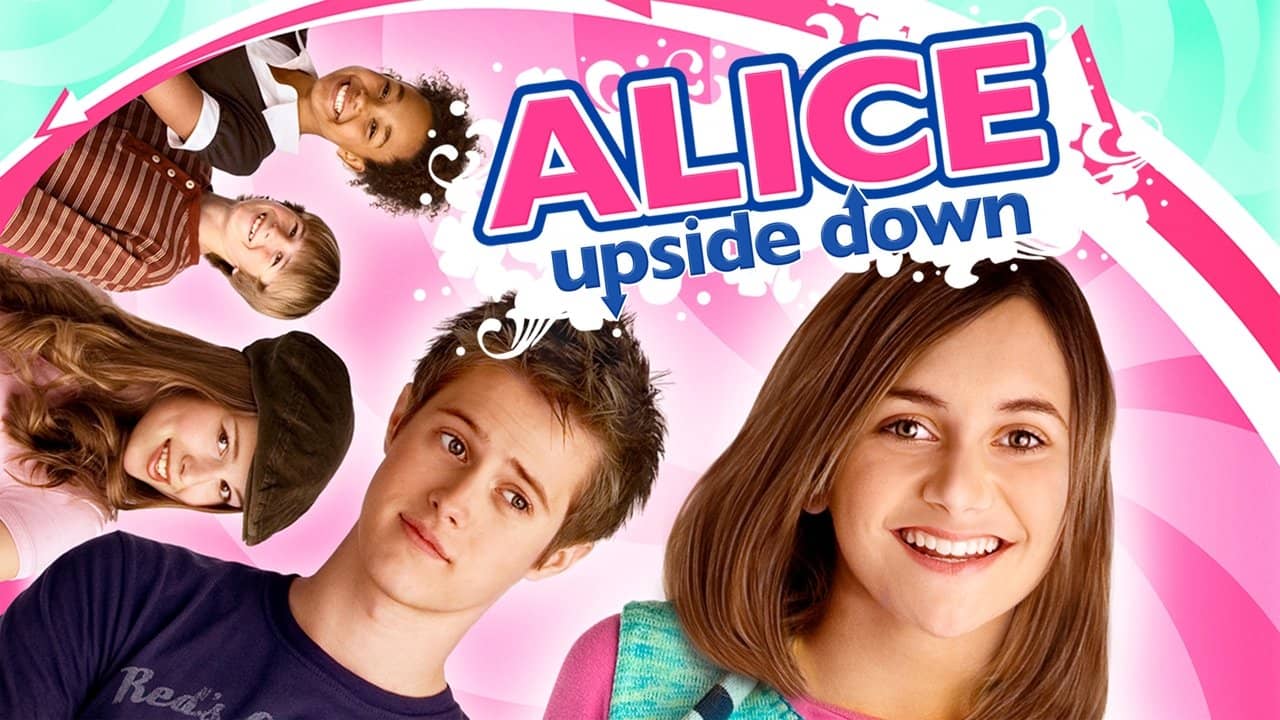 Alice Upside Down backdrop