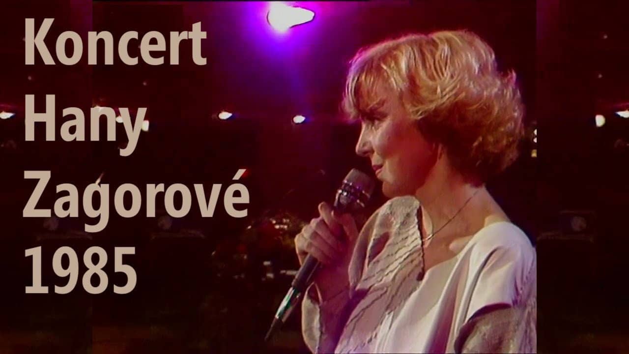 Vánoční koncert Hany Zagorové 1985 backdrop