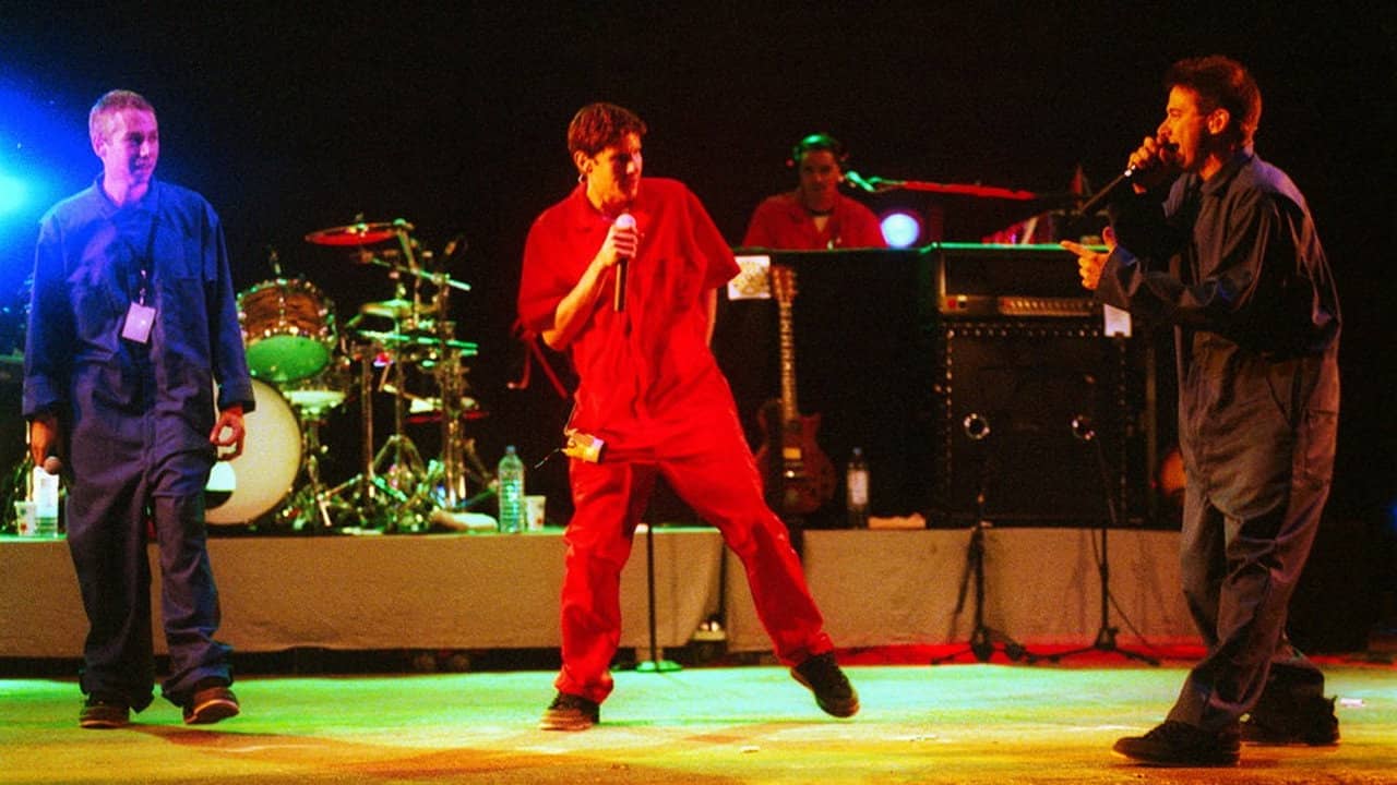 Beastie Boys: Open Air Festival backdrop