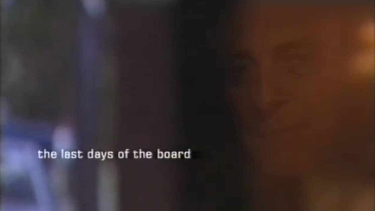 The Last Days of the Board backdrop
