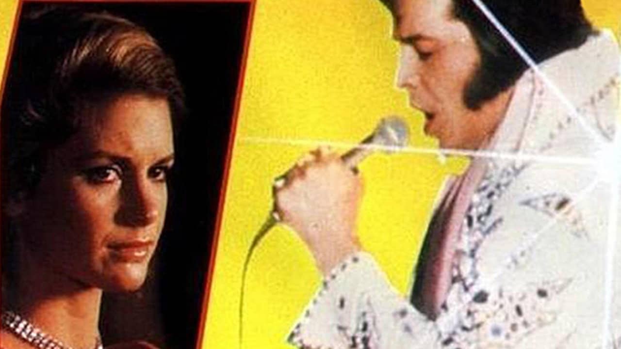 Elvis and the Beauty Queen backdrop