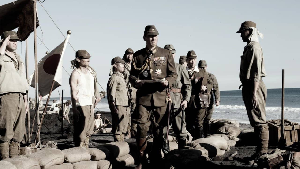 Letters from Iwo Jima backdrop