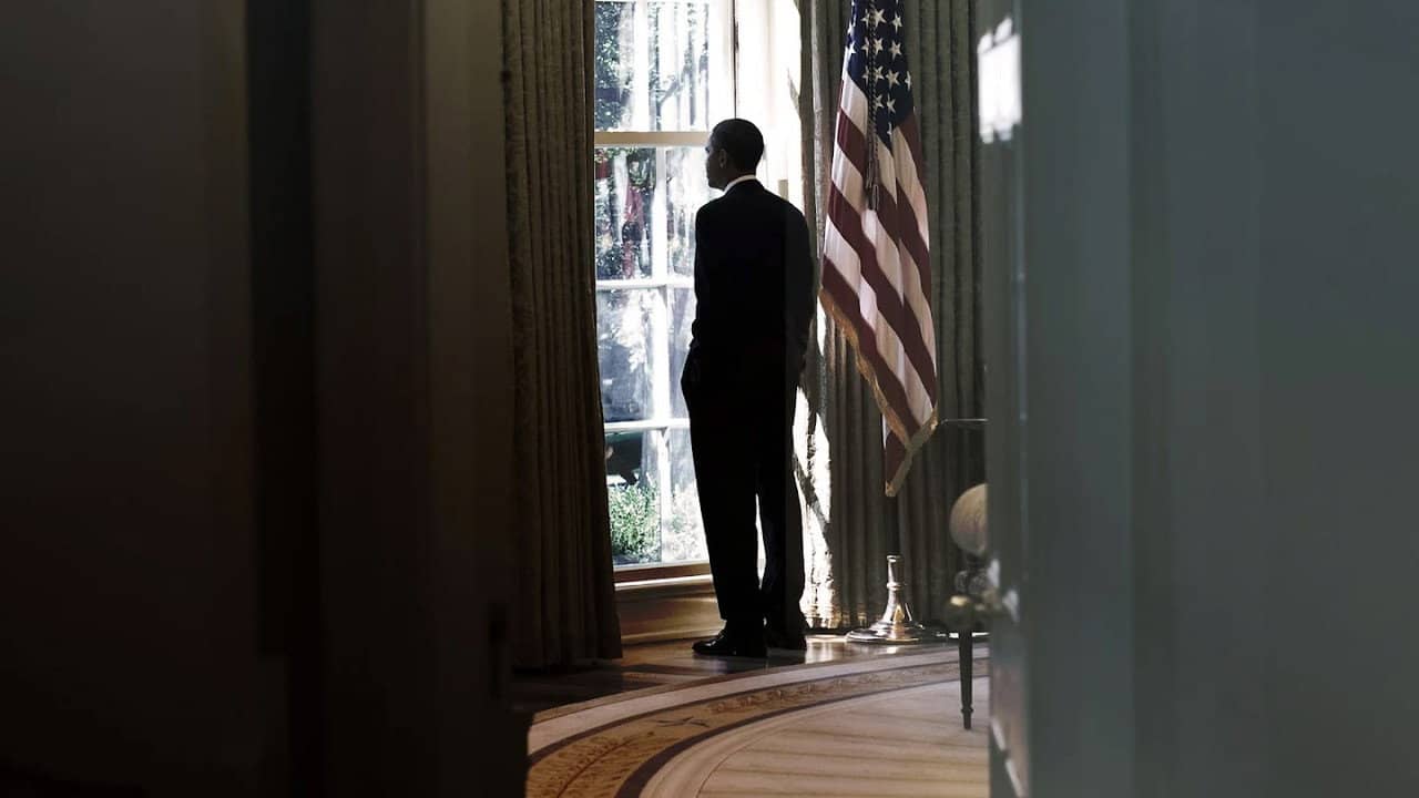 Obama backdrop