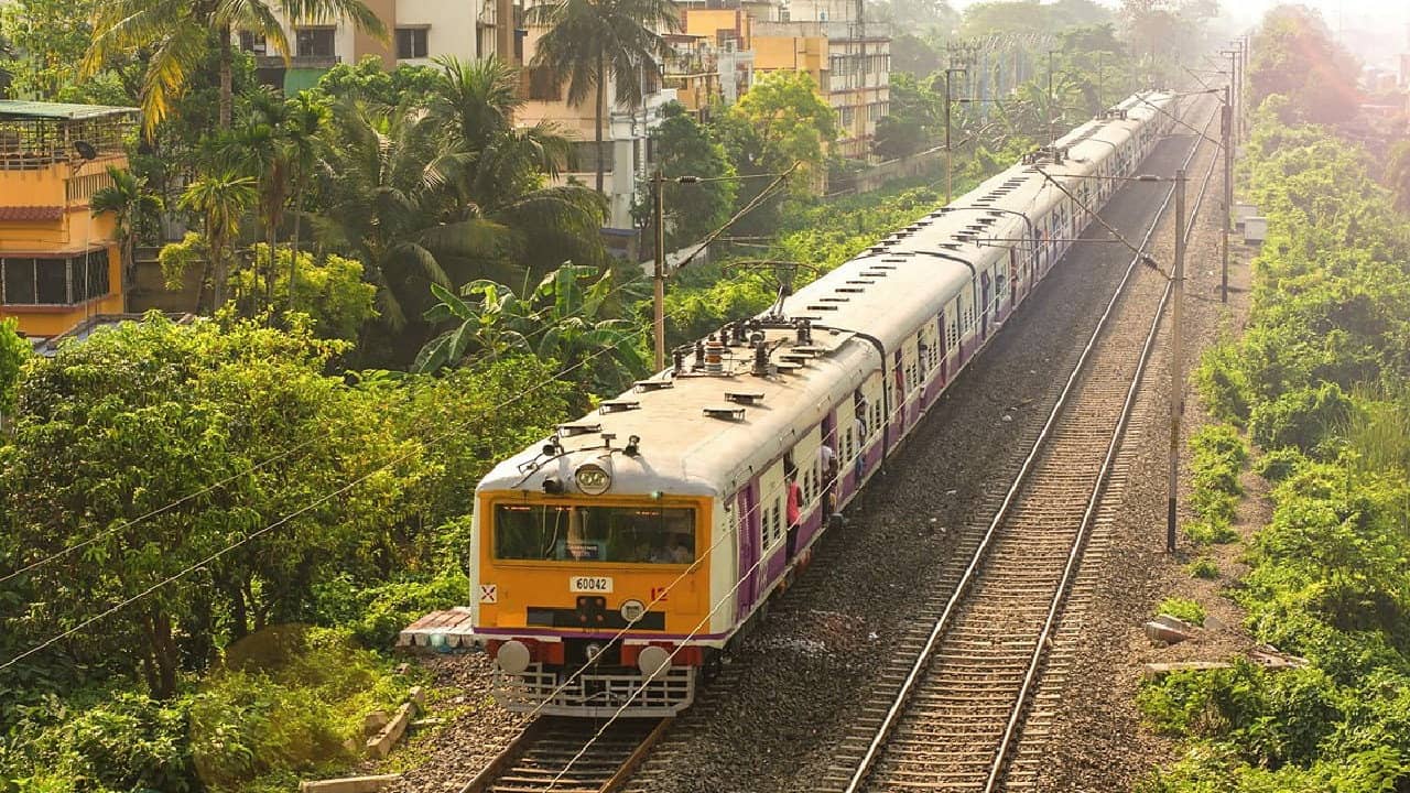 Bombay Railway backdrop