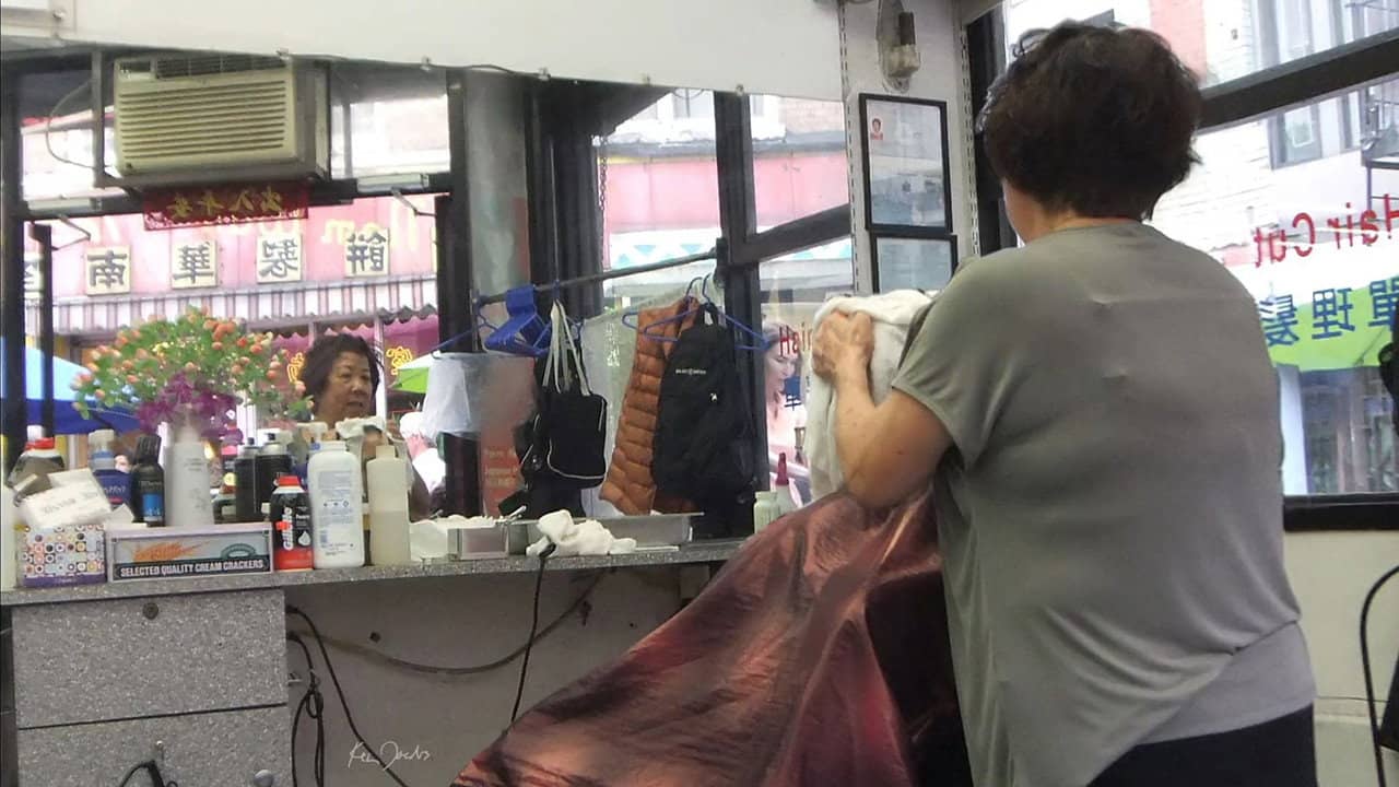 Barber backdrop
