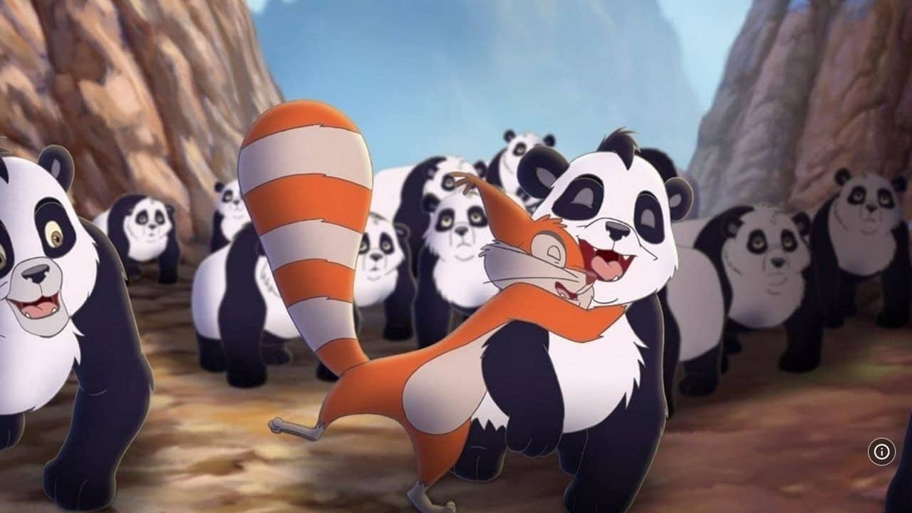 Little Big Panda backdrop