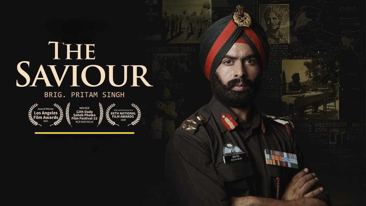 The Saviour: Brig Pritam Singh backdrop