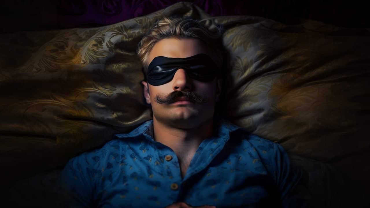 Dr. Sander's Sleep Cure backdrop