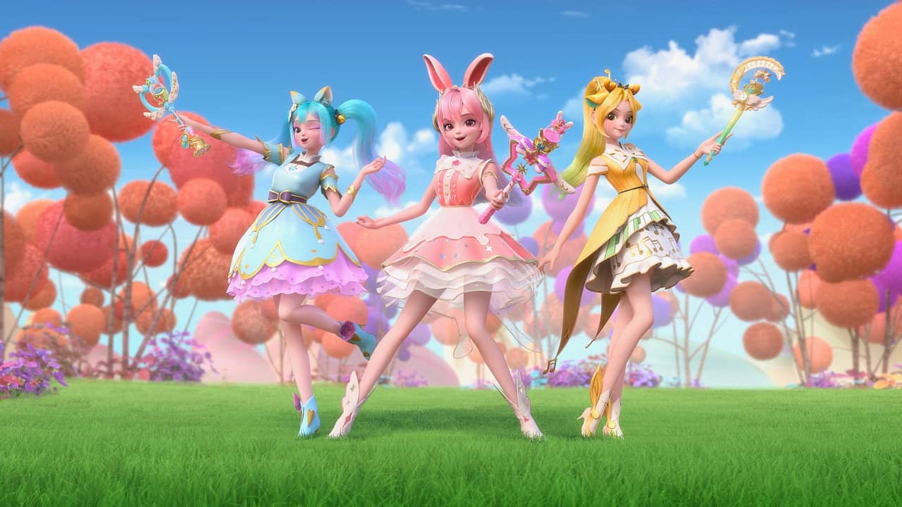 巴啦啦小魔仙之魔法星缘堡 backdrop