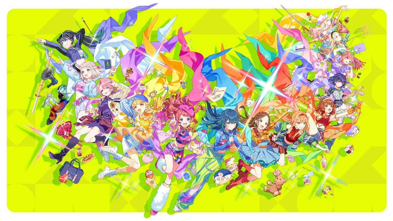 THE IDOLM@STER Gakuen The 2nd Period backdrop
