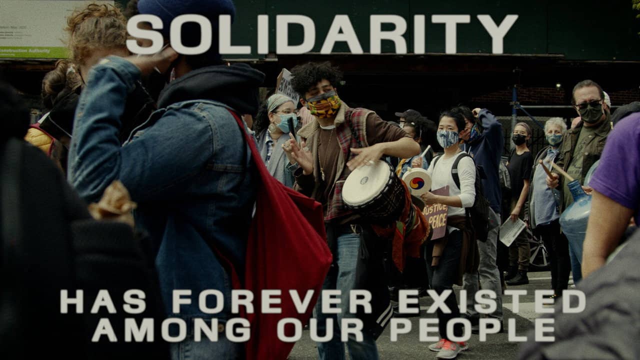 People Unite! backdrop