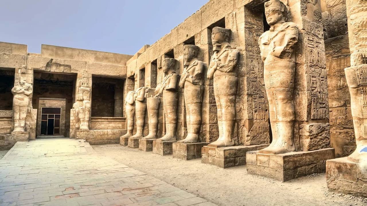 Karnak: The Largest Temple in the World backdrop