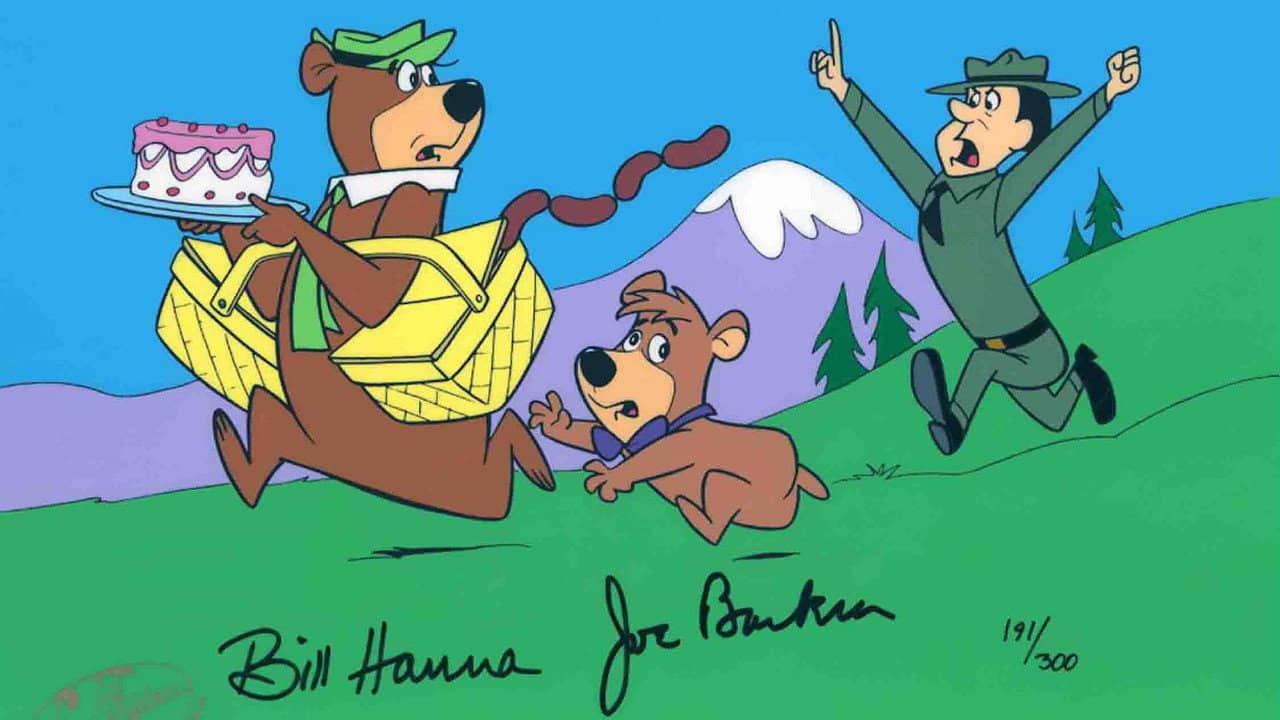The New Yogi Bear Show backdrop