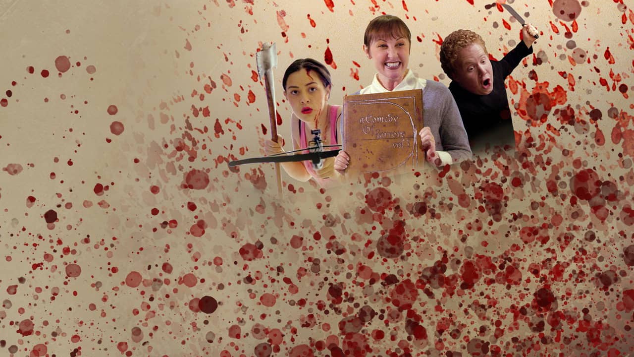 A Comedy of Horrors: Volume 1 backdrop