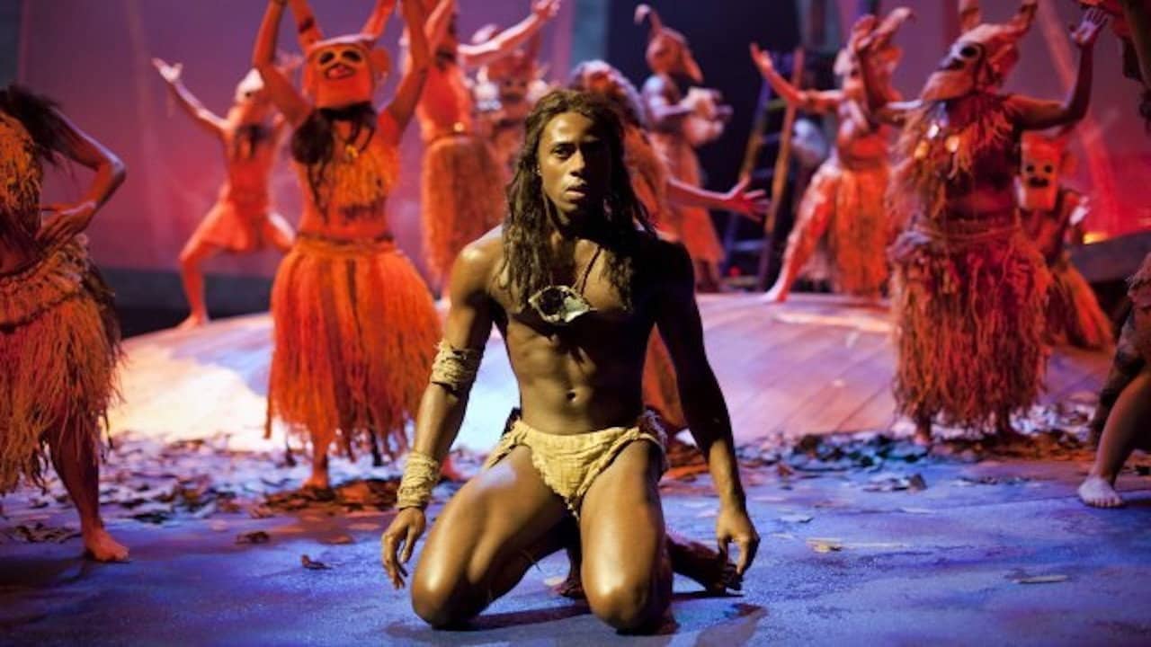 National Theatre Live: Nation backdrop