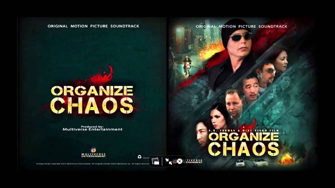 Organize Chaos backdrop