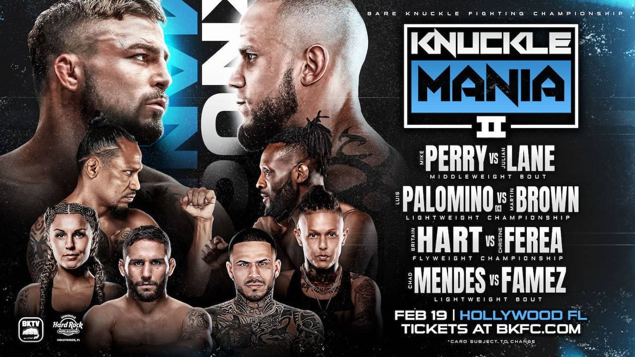 BKFC: Knucklemania II backdrop